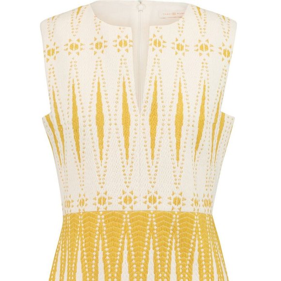 💖✨🎉 HOST PICK 💖✨🎉  Tory Burch Fray Hem Dress Size 4 EUC - Picture 7 of 11